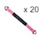 Tie 4 Safe 2" x 60" Axle Straps w/ Sleeve & D Rings, WLL, 3,333 lbs., PK20 RT41A-60M18-PK-C-20 - alternate 1
